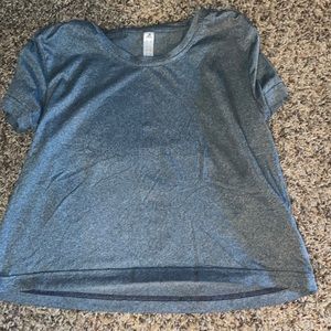 grey adidas top